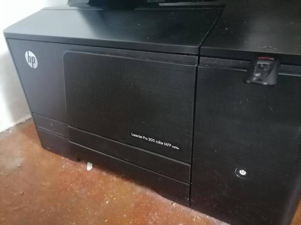 Printers - HP LAZERJET PRO 200 COLOUR MULTIFUNCTION LAZER PRINTER was ...
